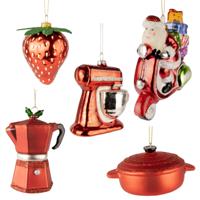 Nordic Light Kerstballenset - Chef&apos;s Christmas - 5 Stuks