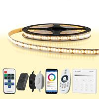 Ledstrip 2 meter warm wit - complete set premium plus - 240 leds p/m - thumbnail