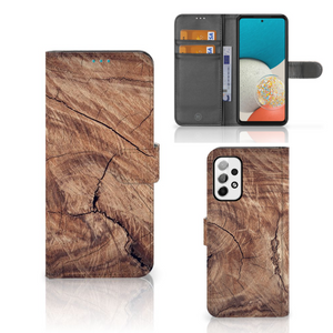 Samsung Galaxy A73 5G Book Style Case Tree Trunk