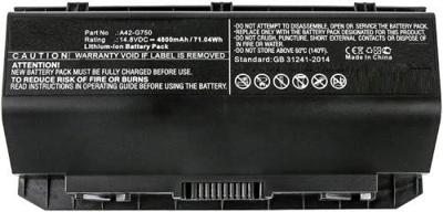 MicroBattery A42-G750 Batterij/Accu - Extra notebook-componenten (Batterij/Accu, ASUS, G750, G750J, G750JH, G750JM, G750JS, G750JW, G750JX, G750JZ, ROG G750)