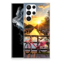 Samsung Galaxy S22 Ultra Siliconen Back Cover Amsterdamse Grachten