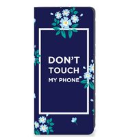 OPPO A78 | A58 5G Design Case Flowers Blue DTMP