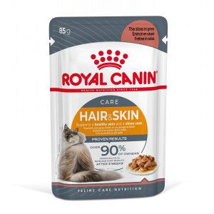 Royal Canin Hair & Skin Care in gravy natvoer kat (85 g) 1 doos (12 x 85 g)