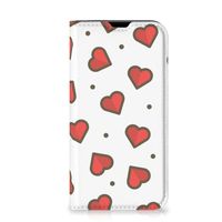 iPhone 13 Mini Hoesje met Magneet Hearts - thumbnail