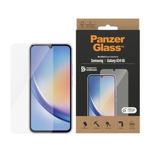 PanzerGlass Ultra-Wide Fit Screenprotector (glas) Galaxy A34 5G 1 stuk(s) 7327