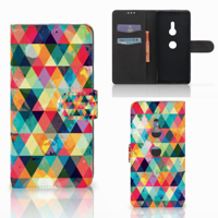 Sony Xperia XZ3 Telefoon Hoesje Geruit