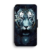 Darkness Tiger: iPhone XS Max Flip Hoesje - thumbnail