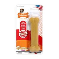 Nylabone Extreme, kauw- en tandspeelgoed voor honden, hondenbotten, voor agressief/sterk kauwen, pindakaas smaak, voor middelgrote honden tot 16 kg