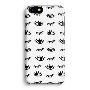 Eye pattern #2: iPhone 8 Volledig Geprint Hoesje