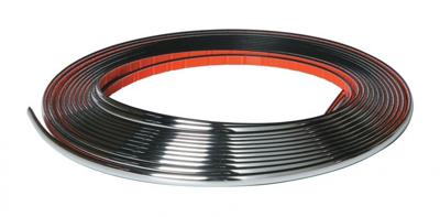 Race Sport decoratiestrip PVC 8 meter x 7 mm chroom Race Sport decoratiestrip PVC 8 meter x 7 mm chroom