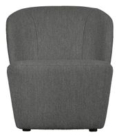 vtwonen Fauteuil Lofty Bouclé - Staalgrijs