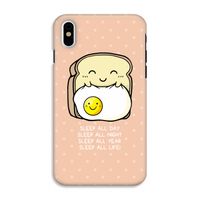 Sleep All Day: iPhone XS Tough Case