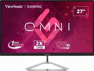 Viewsonic VX2780-2K Gaming monitor Energielabel F (A - G) 68.6 cm (27 inch) 2560 x 1440 Pixel 16:9 1 ms HDMI, DisplayPort IPS LED