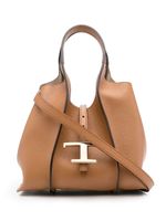 Tod's sac cabas Timeless à plaque logo - Marron