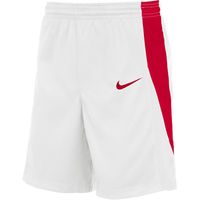 Nike Team Basketball Short Kids - - wit/rood - maat 140