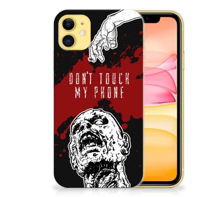Apple iPhone 11 Silicone-hoesje Zombie Blood Apple iPhone 11 Silicone-hoesje Zombie Blood