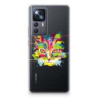 Xiaomi 12T | 12T Pro Telefoonhoesje met Naam Cat Color