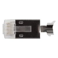 ACT RJ45 (8P/8C) CAT6A afgeschermde modulaire connector voor ronde kabel met massieve of soepele ade - thumbnail