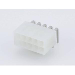 Molex 39301100 Female header, inbouw (standaard) Totaal aantal polen: 10 Rastermaat: 4.2 mm Inhoud: 1 stuk(s) Bag