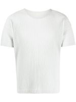 Homme Plissé Issey Miyake t-shirt plissé à manches courtes - Gris - thumbnail