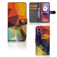 Motorola Moto G84 Book Case Polygon Color