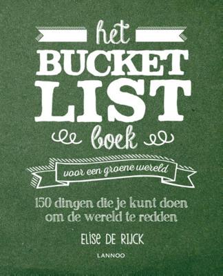 Elise De Rijck Het Bucketlist boek voor een groene wereld