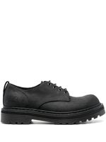 Premiata derbies en cuir à lacets - Noir