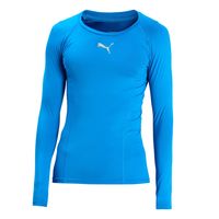 PUMA LIGA Ondershirt Lange Mouwen Kids Blauw - thumbnail