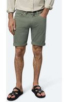 Pierre Cardin Antibes Slim Fit Bermuda groen, Effen