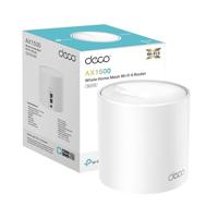 TP-Link Deco X10 (1 stuk) Router WiFi 6 Mesh AX1500Mbps, 2 Gigabit Ethernet-poorten, ouderbediening, router en repeater, compatibel met Amazon Alexa