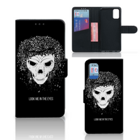 Telefoonhoesje met Naam Samsung Galaxy A41 Skull Hair