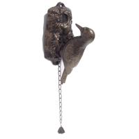 Gietijzeren deurklopper specht