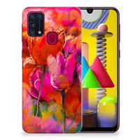 Hoesje maken Samsung Galaxy M31 Tulips - thumbnail