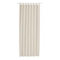 Kant en Klaar Gordijn Met Lus Gebroken Wit - 140 x 260cm