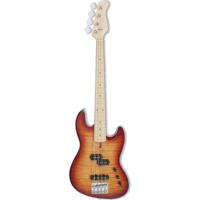 Sire Marcus Miller U5 Alder Flamed Maple Tobacco Sunburst elektrische short scale basgitaar