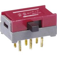 NKK Switches SS22SDP2 SS22SDP2 Schuifschakelaar 30 V/DC 0.1 A 2x aan/aan 1 stuk(s) - thumbnail