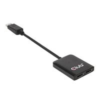 Club 3D CSV-6200 Multi Stream Transport Hub DisplayPort 1.2 zwart