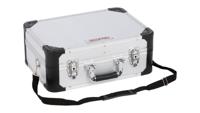 Kreator KRT640104S Aluminium opbergkoffer | 43,3x31,3x16,3 cm | Zilveren koffer