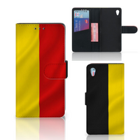 Sony Xperia Z3 Bookstyle Case Belgische Vlag