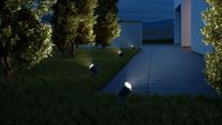 Steinel SPOT GARDEN NIGHTAUTO ANT 058692 LED-buitenschijnwerper 7.86 W - thumbnail