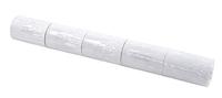 Exacompta 40349E 5-pack thermisch papier rollen 1-laags, breedte: 57 mm, lengte: 18 m, diameter kern: 12 mm 55 g/m² aan de achterkant bedrukt voor kaartbetaling (EC Cash-apparaten)