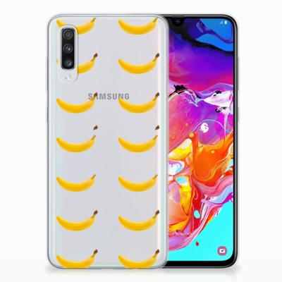 Samsung Galaxy A70 Siliconen Case Banana Samsung Galaxy A70 Siliconen Case Banana