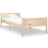 Bedframe massief grenenhout 100x200 cm - thumbnail