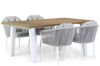 Santika Novita/Glasgow 180 cm dining tuinset 5-delig