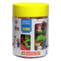 Seek'o Blocks Farm Barrel 5 Tekens - 100 Stuks