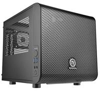 Thermaltake Core V1 Mini ITX Cube Gaming Computer Case CA-1B8-00S1WN-00