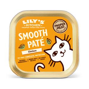 LILY'S KITCHEN CAT SMOOTH PATE CHICKEN 19X85 GR