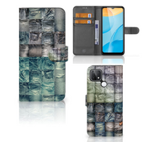 Wallet Case met Pasjes OPPO A15 Spijkerbroeken - thumbnail