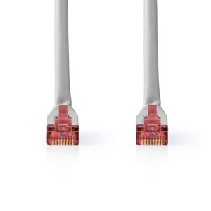 Nedis CCGL85220GY50 netwerkkabel Grijs 5 m Cat6 SF/UTP (S-FTP)