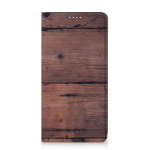 Samsung Galaxy S20 FE Book Wallet Case Old Wood